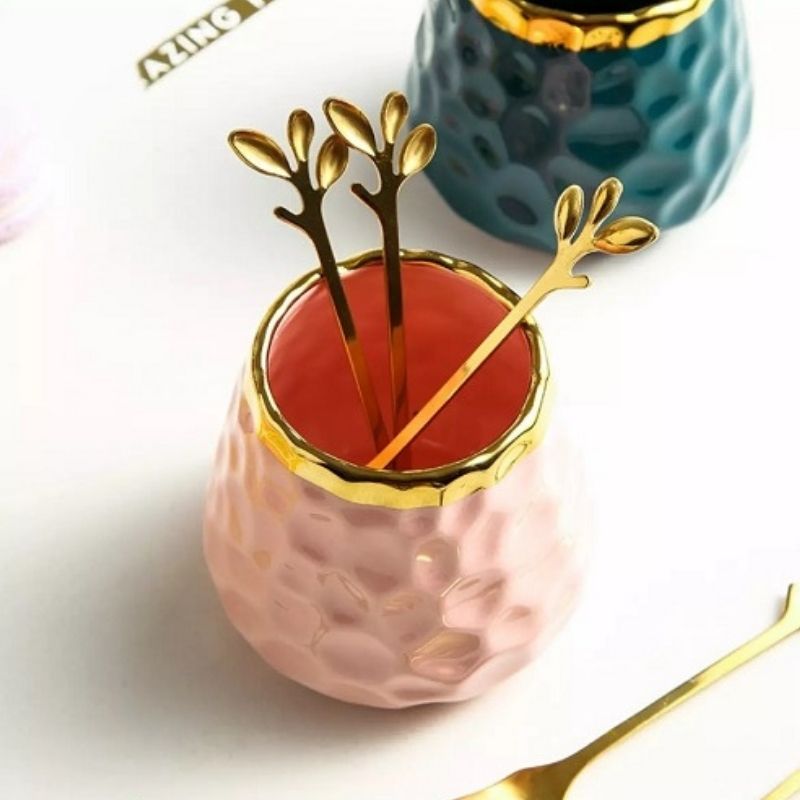 Set giỏ nĩa tròn vỏ sần