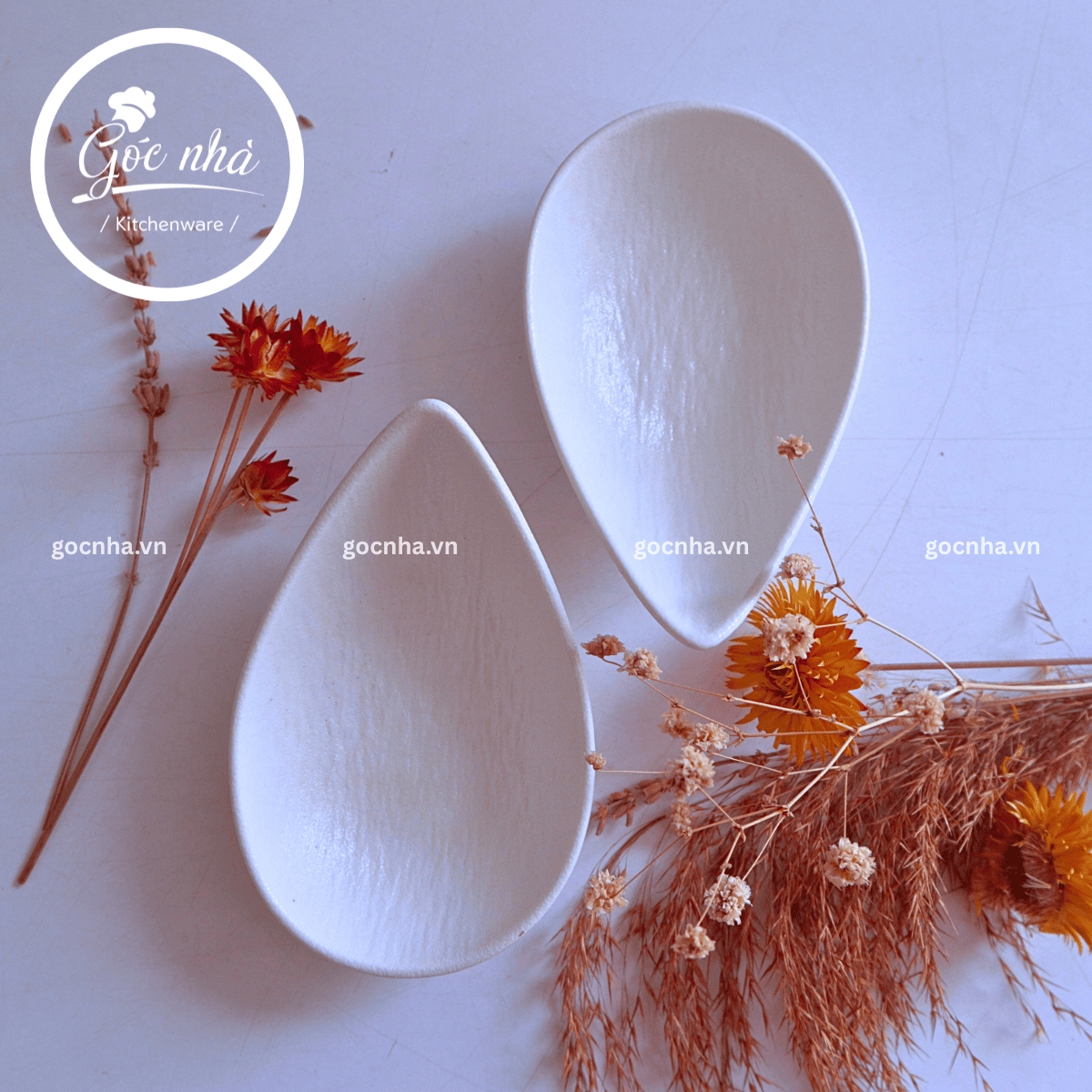 Chén chấm tạo hình giọt nước Water Drops Mocca
