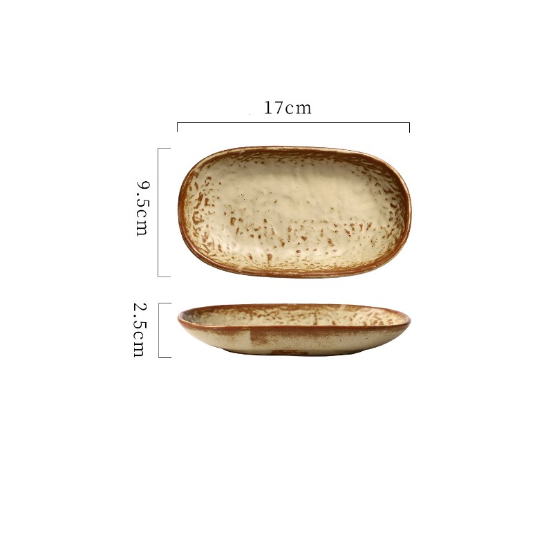 Dĩa Oval Sedy