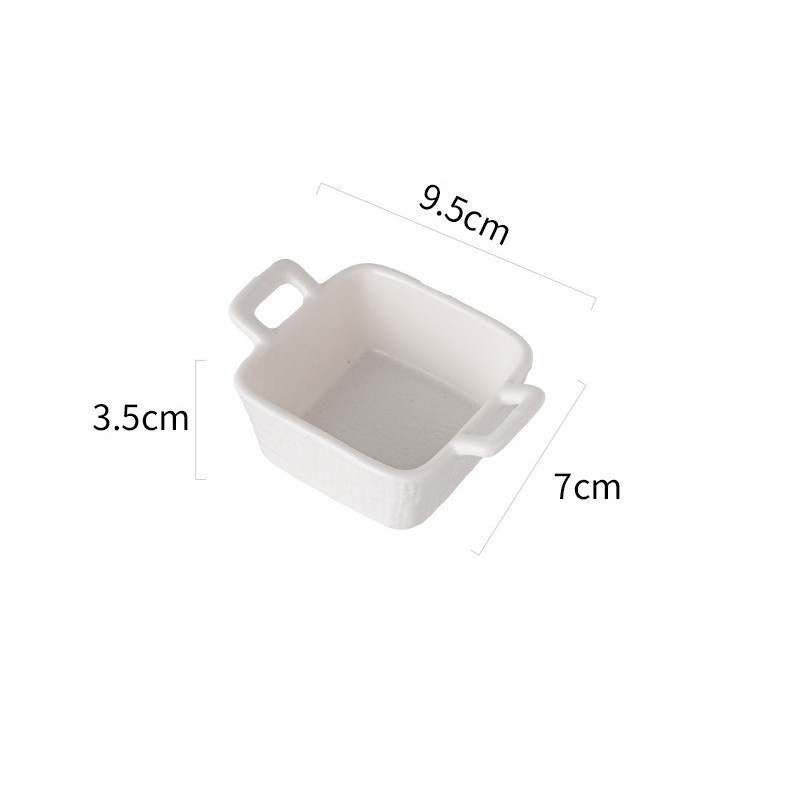 Chén dĩa Crochet dệt lưới