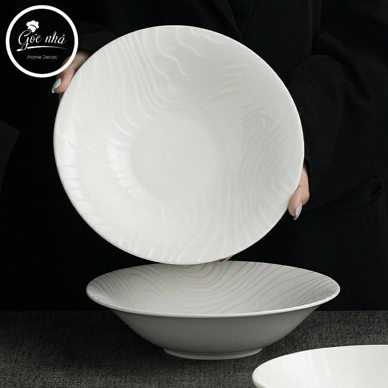 Thố/tô salad vân sóng dáng loe Waves