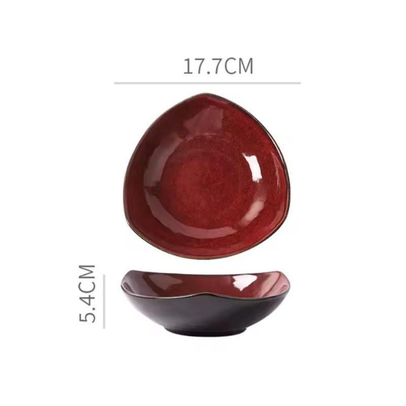Set dĩa tô Padou đỏ