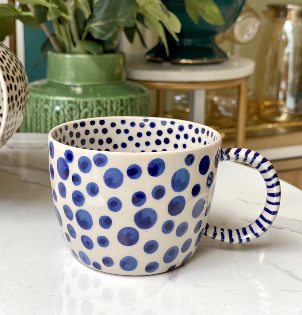 Ly Sứ Boho Vẽ Tay V4