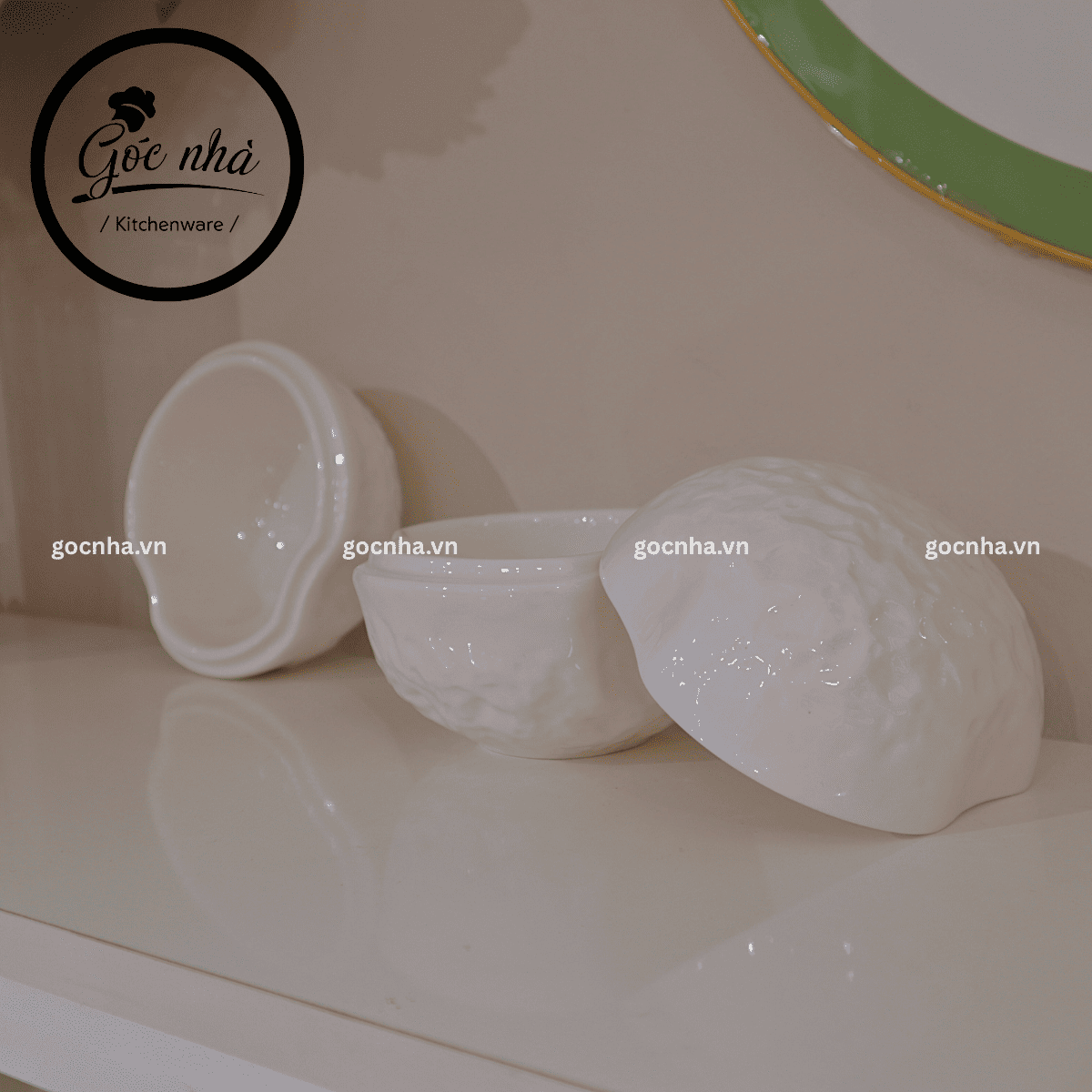 Thố có nắp Coral