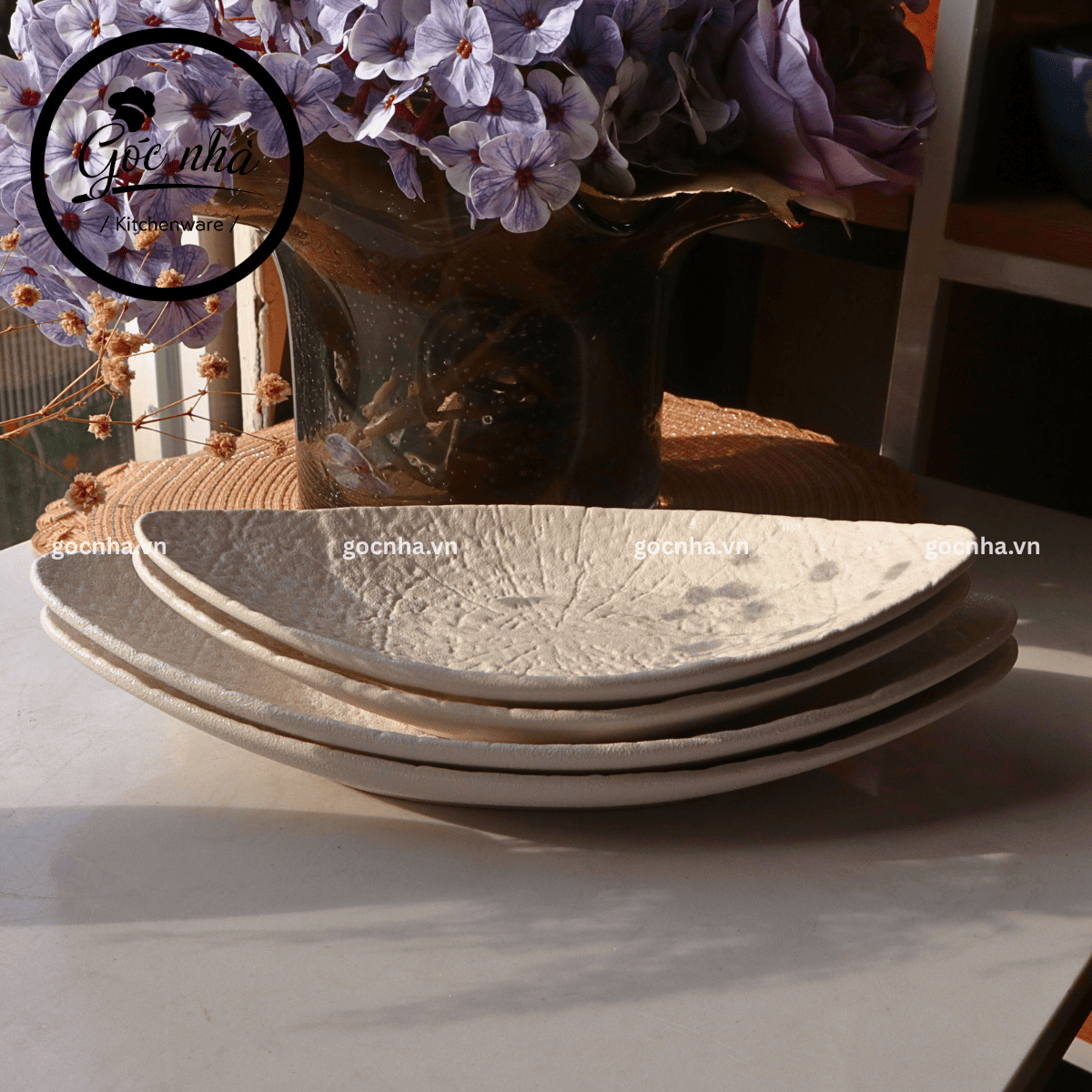 Thố/dĩa dáng thuyền Pirog