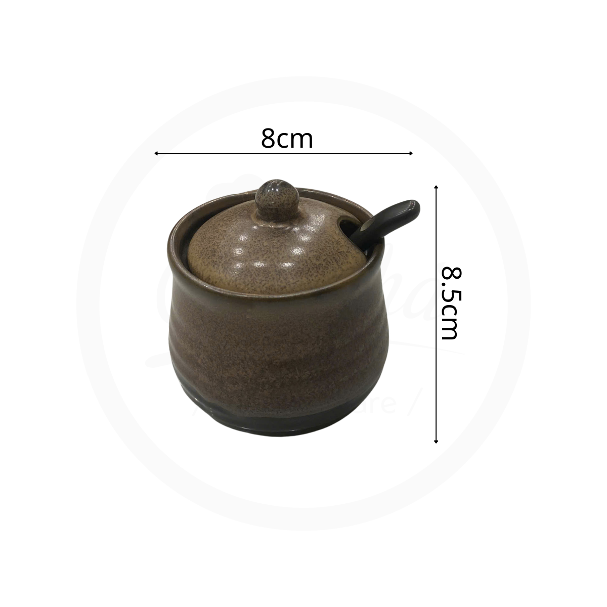 BST Bazan men hỏa biến nâu trầm tích