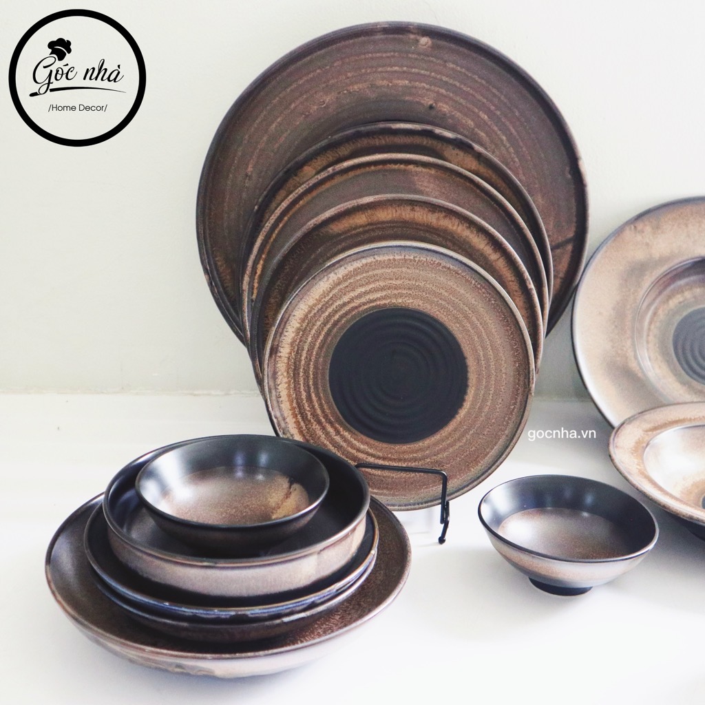 BST Bazan men hỏa biến nâu trầm tích