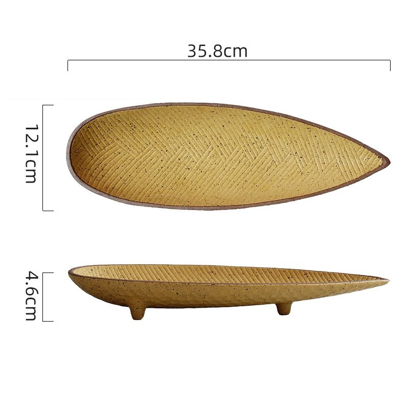 Đĩa giọt nước 3 chân Tane Plate