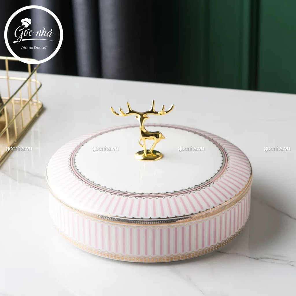 Khay mứt sứ Royal