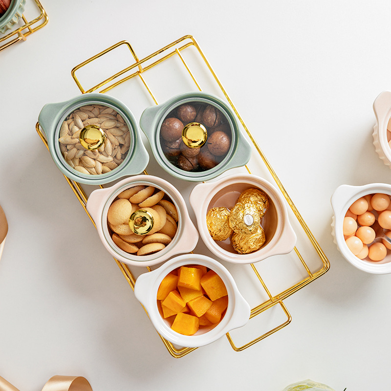 Khay Mứt Pastel Khung thép