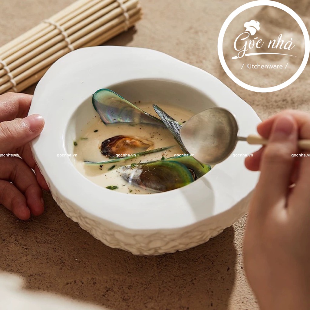 Coral Egg - Shape Plate