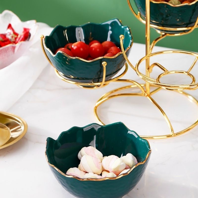 Khay/hũ mứt 3 cành