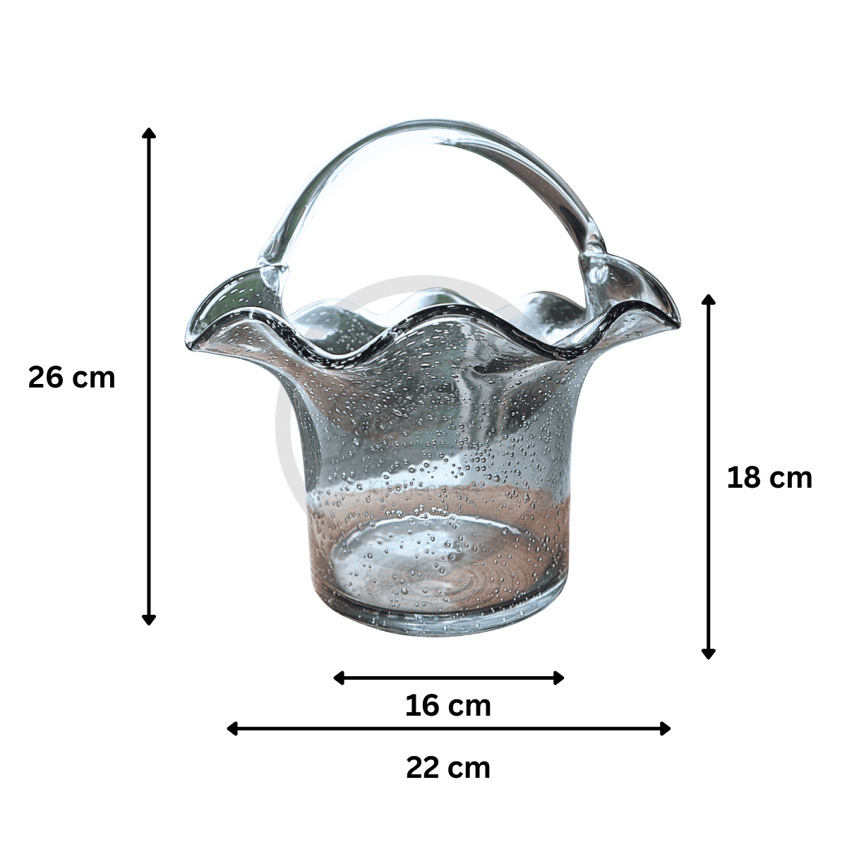 Bình Hoa Thuỷ Tinh Dáng Loe