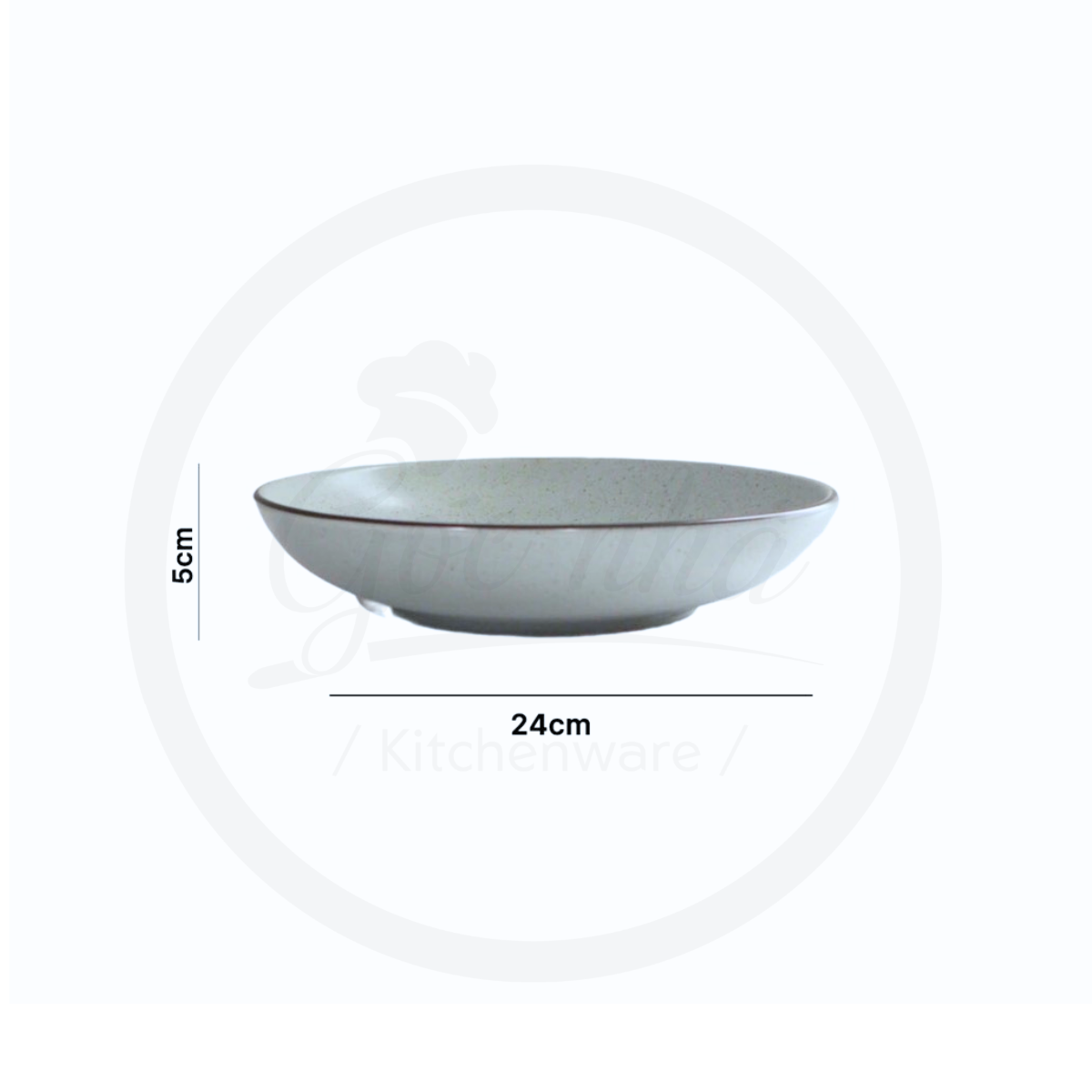 Set chén bát Men tiêu ghi xanh đá