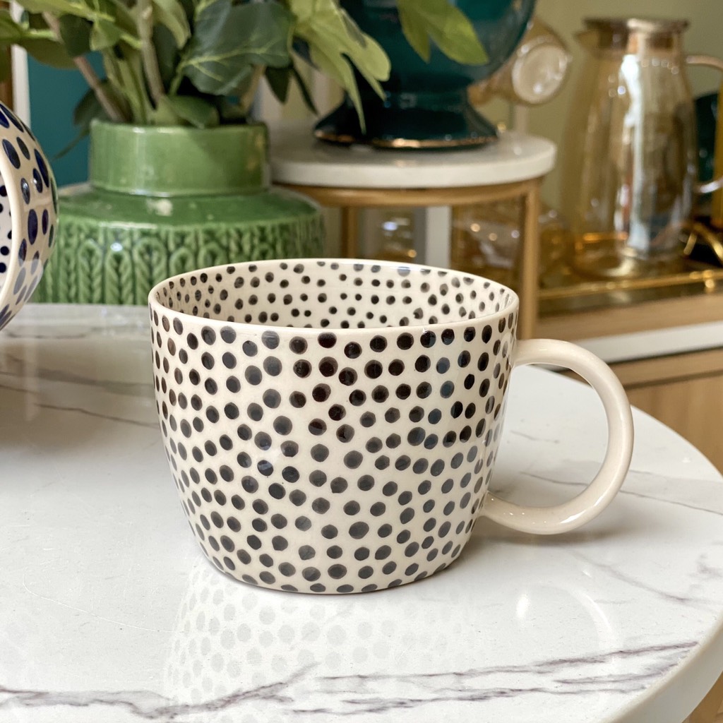 Ly Sứ Boho Vẽ Tay