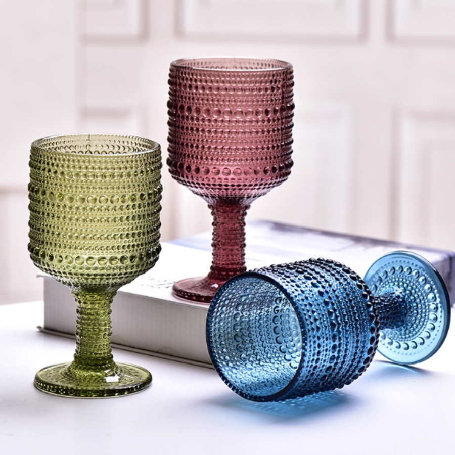 Set 6 Ly Rượu Vang Boho