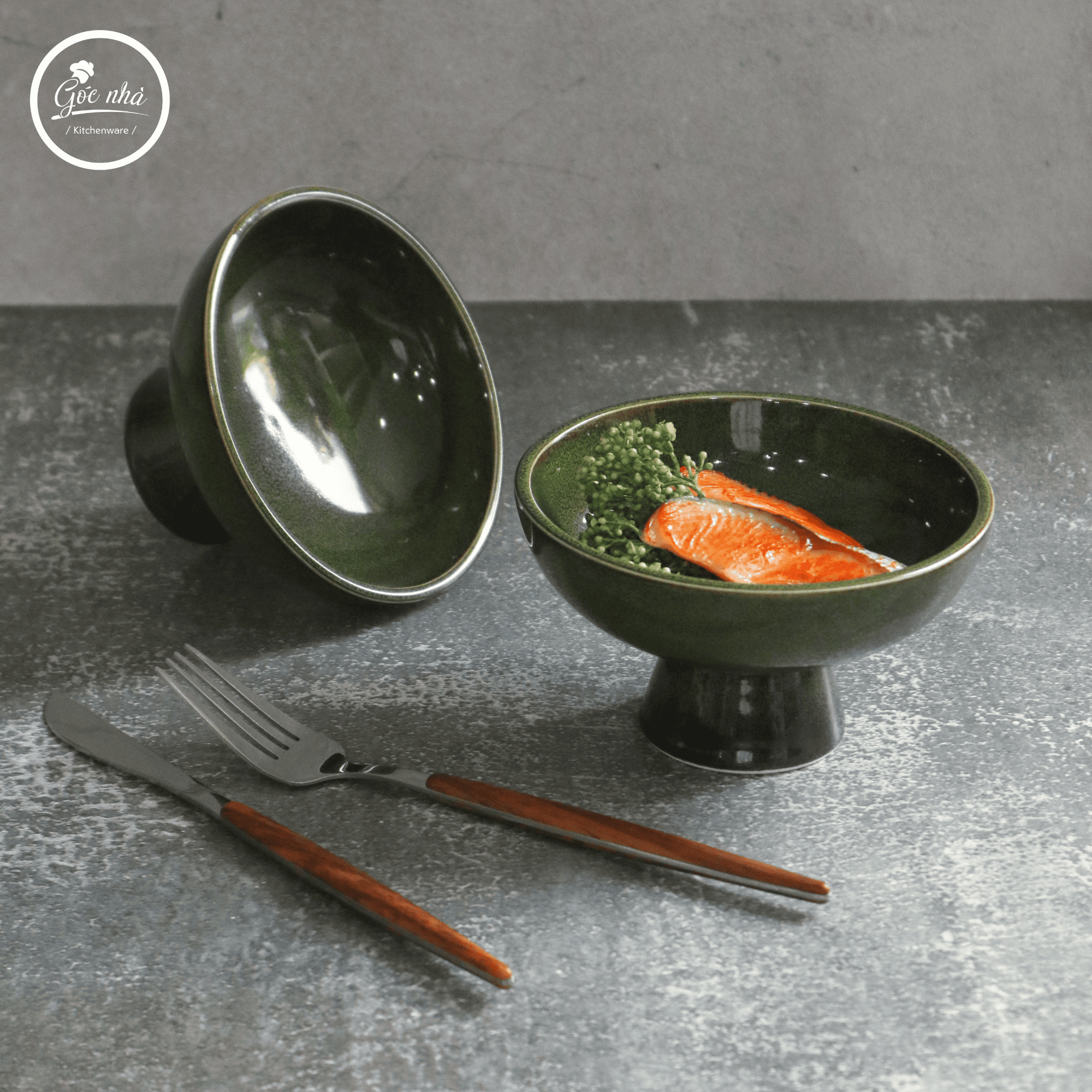 Dĩa Nấm Chân Cao Hỏa Biến IRO