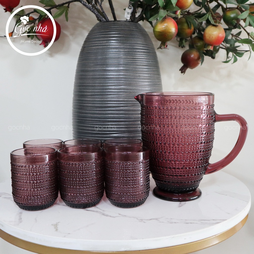 Set bình nước Boho
