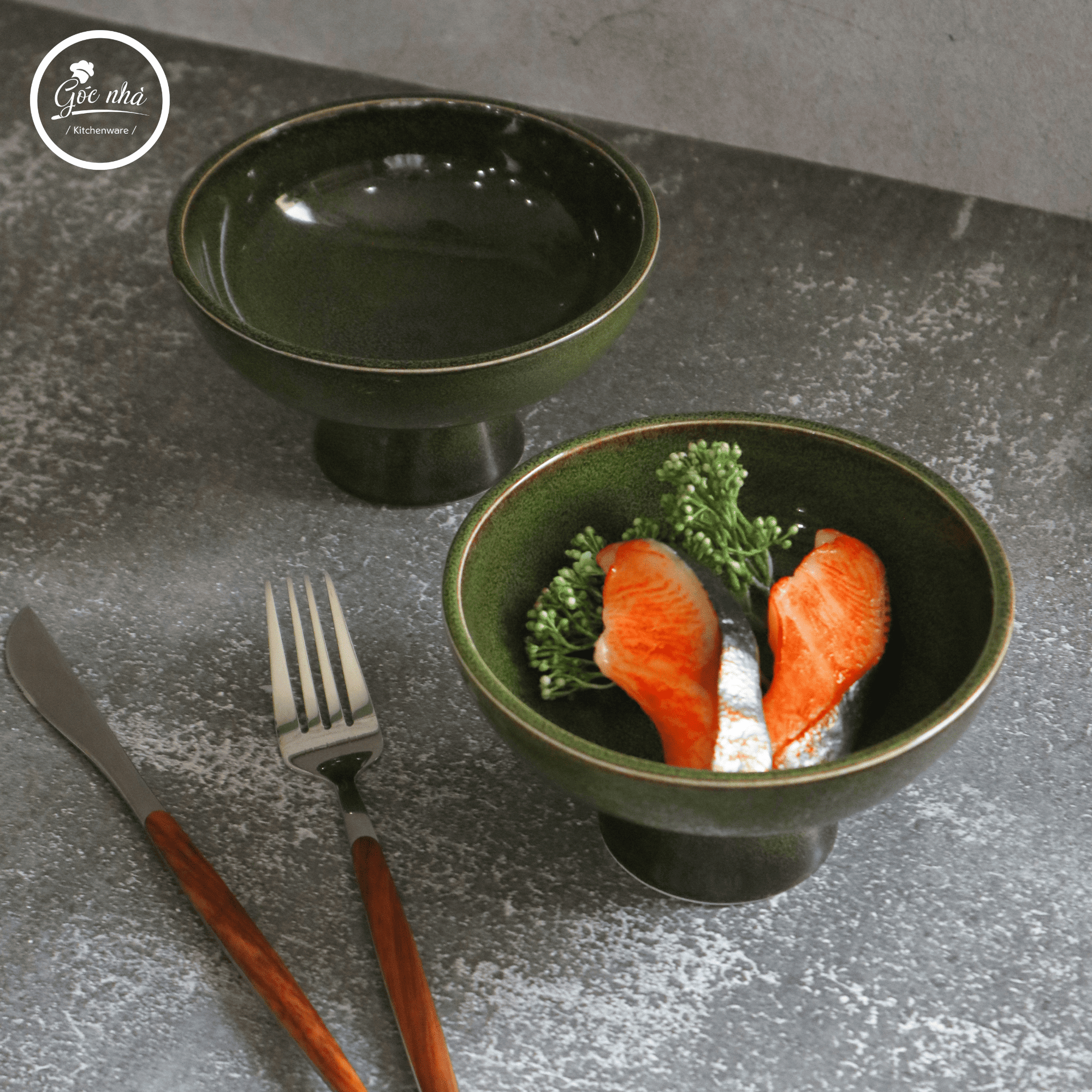 Dĩa Nấm Chân Cao Hỏa Biến IRO