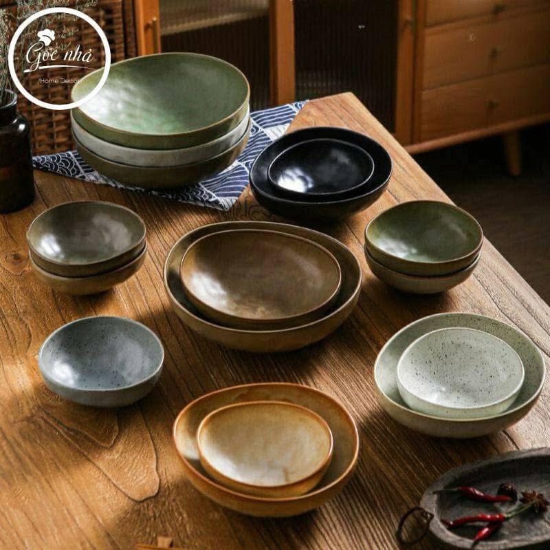 Tô oval méo Sedy sứ đất nặn