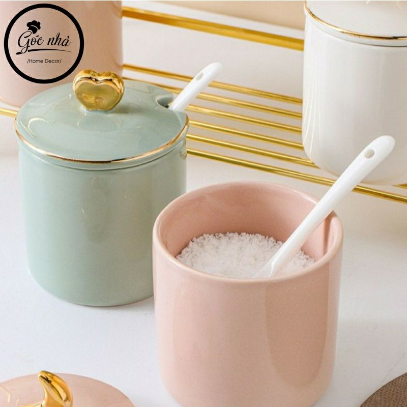 Set gia vị pastel 11/15 chi tiết