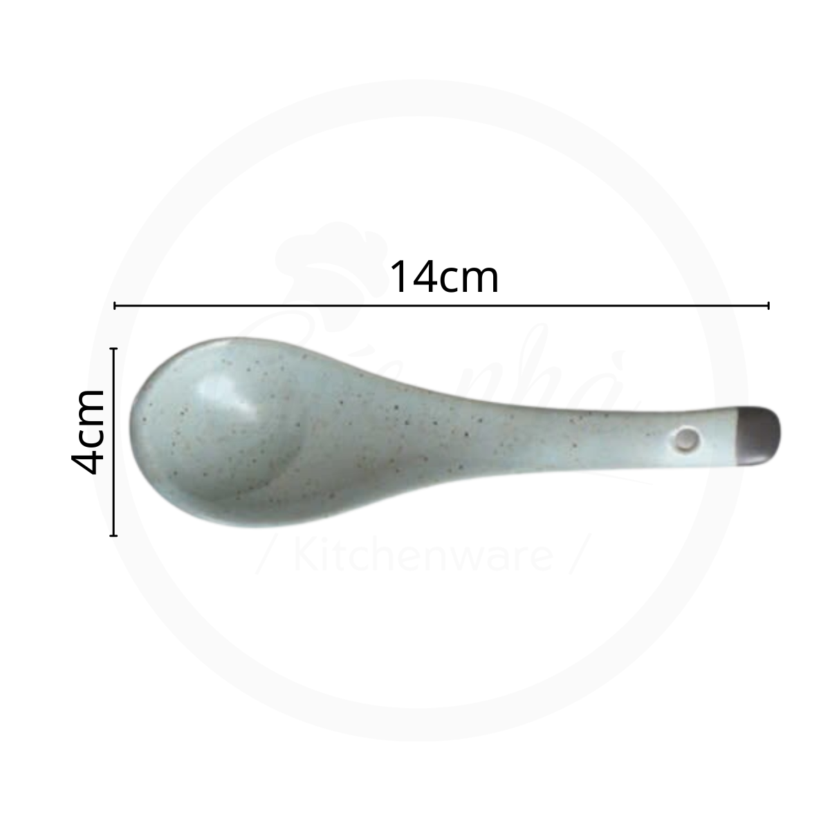 Set chén bát Men tiêu ghi xanh đá