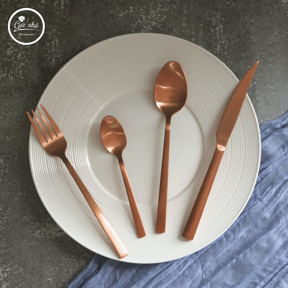 Set Matte Cutlery 4 x 4 pcs