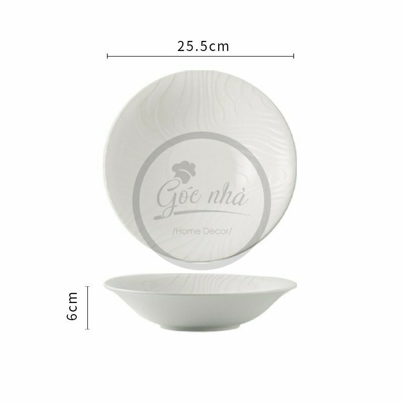 Thố/tô salad vân sóng dáng loe Waves