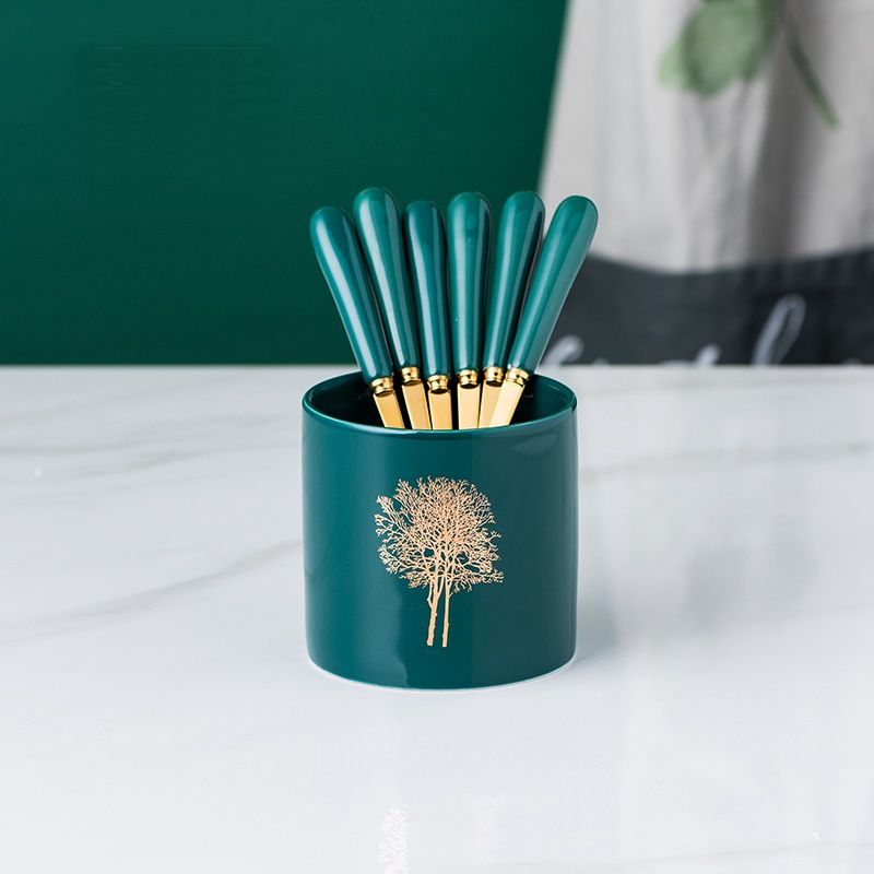 Giỏ muỗng nĩa dáng lồng chim