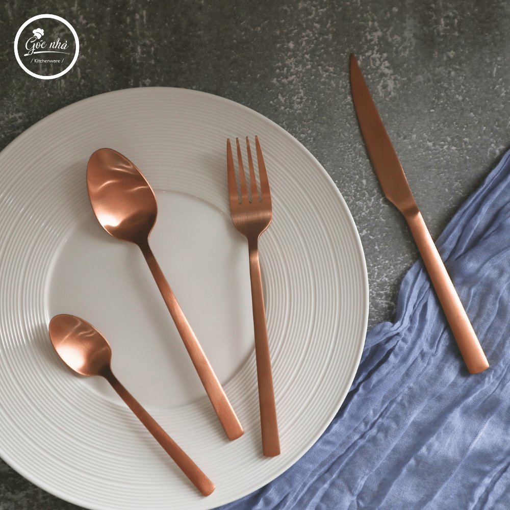 Set Matte Cutlery 4 x 4 pcs