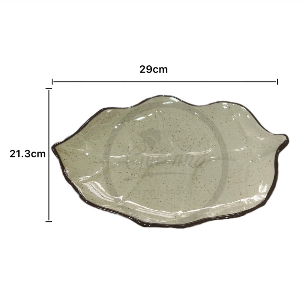 BST chén bát BEIGE nâu men tiêu