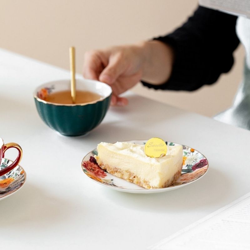 Tách trà chiều Rosy