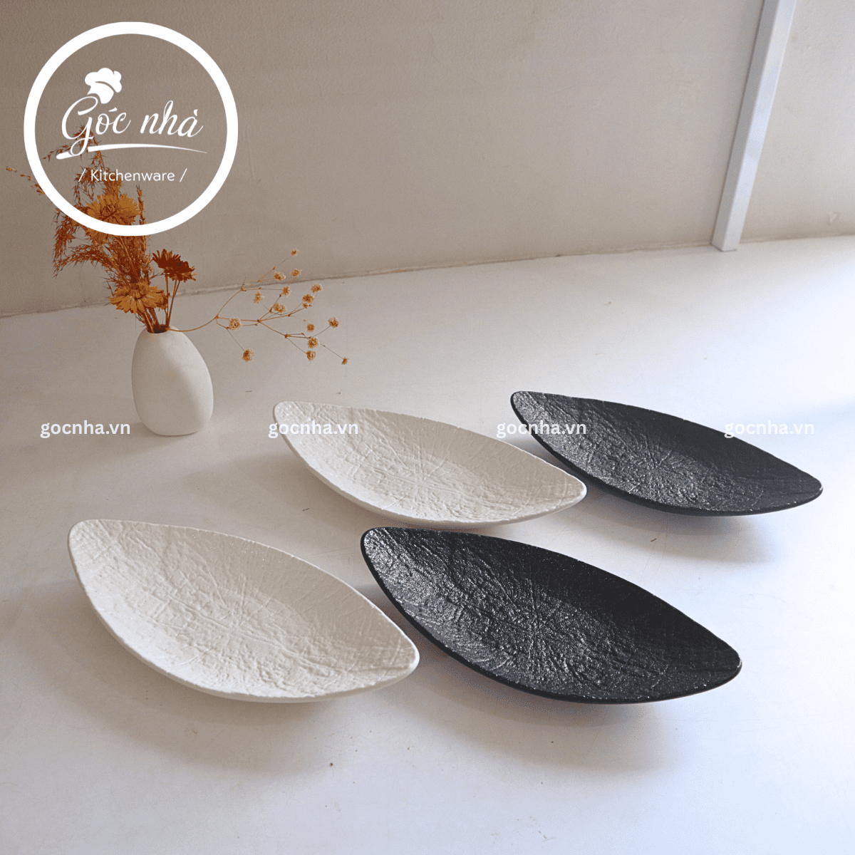 Thố/dĩa dáng thuyền Pirog