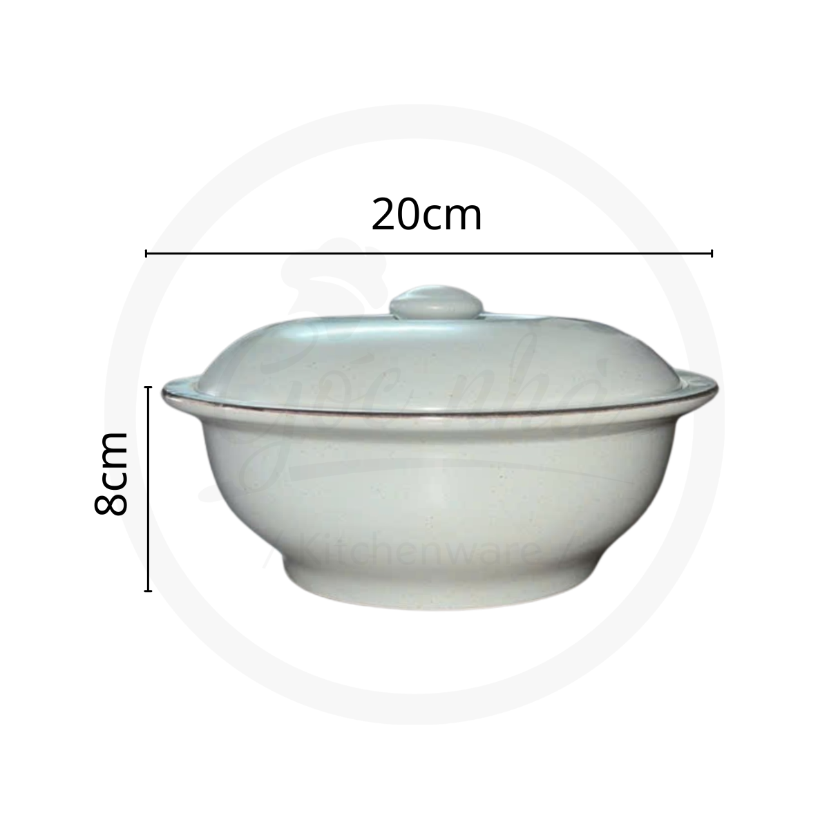 Set chén bát Men tiêu ghi xanh đá