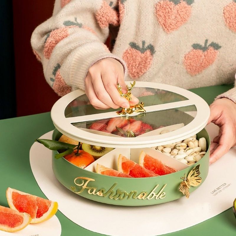 Khay mứt Fashionable khung thép