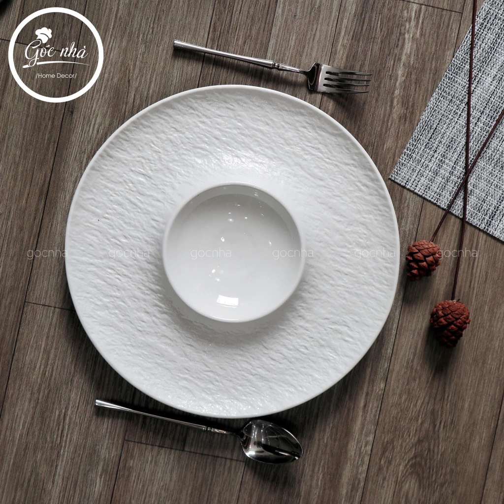 Dĩa soup Volcano Mocca