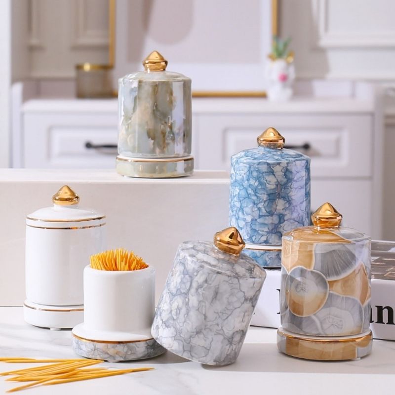 Hũ tăm dáng mới