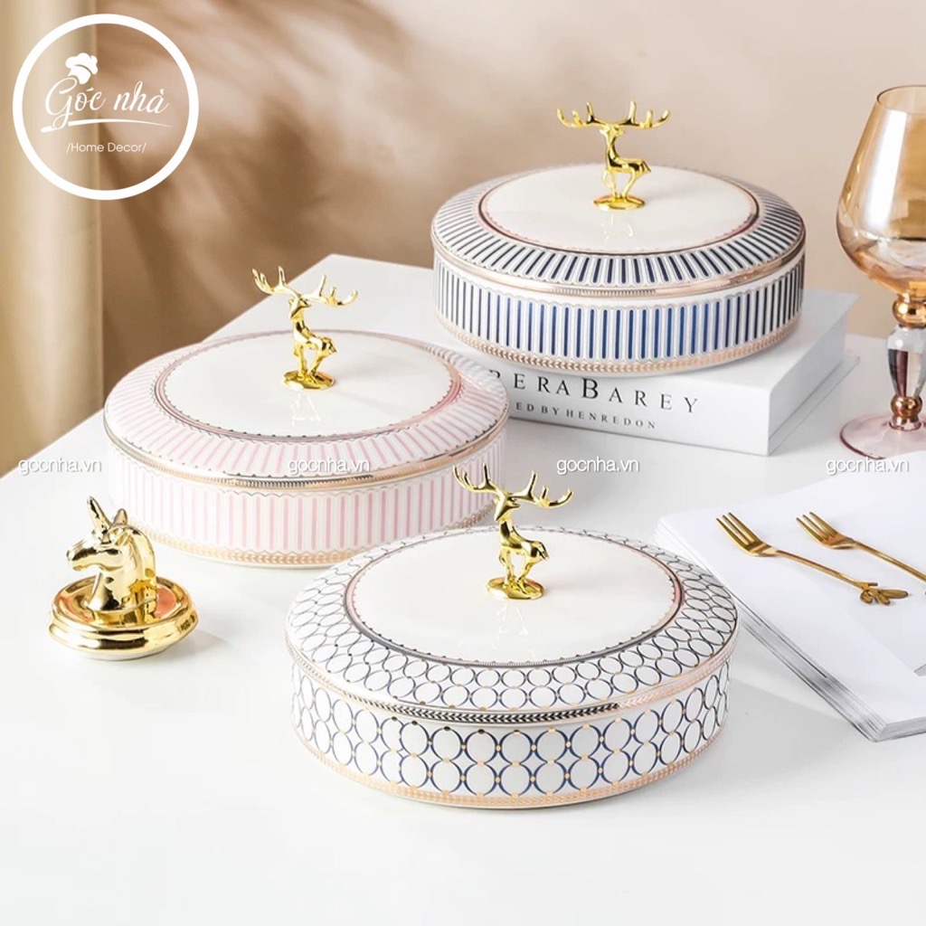 Khay mứt sứ Royal