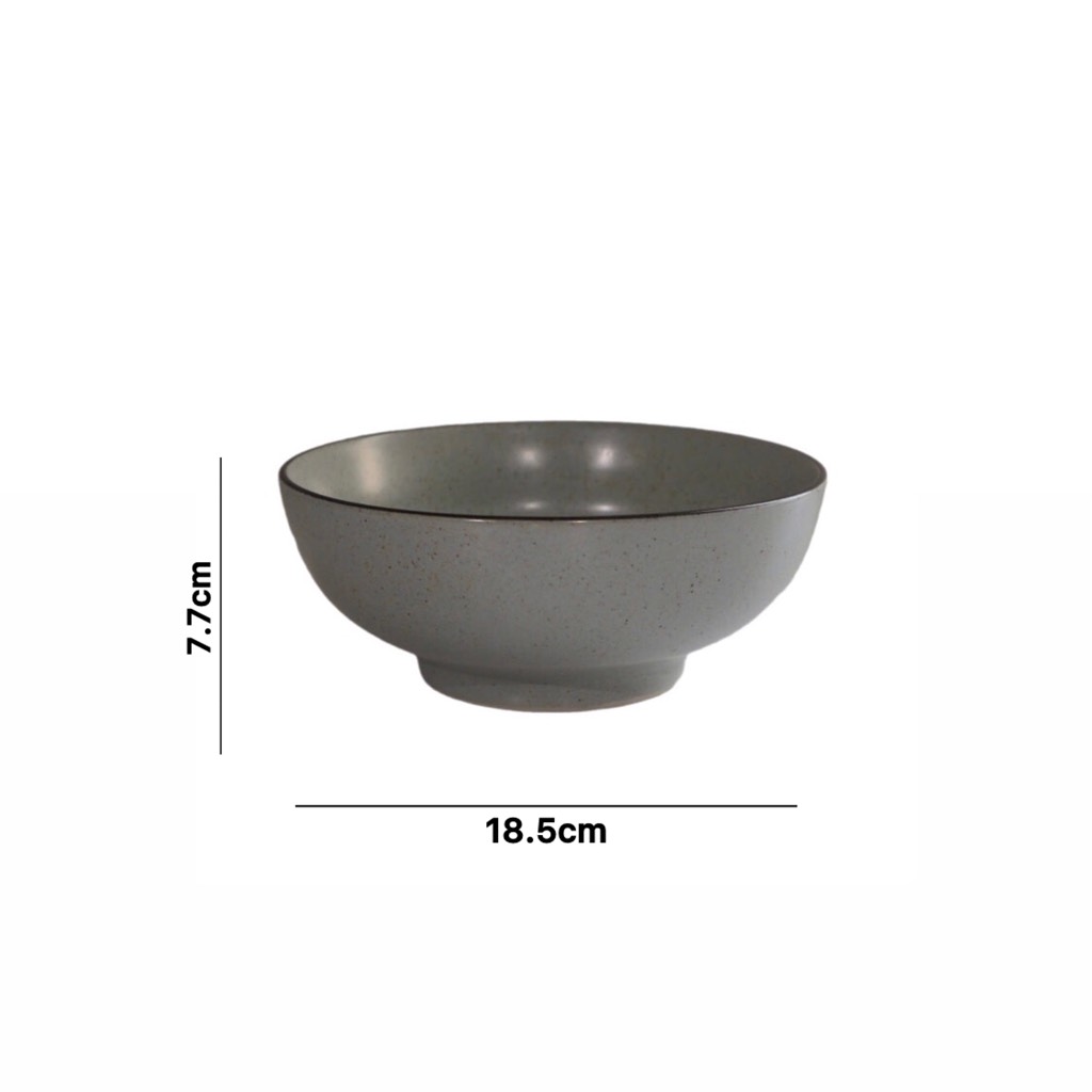 Set chén bát Men tiêu ghi xanh đá