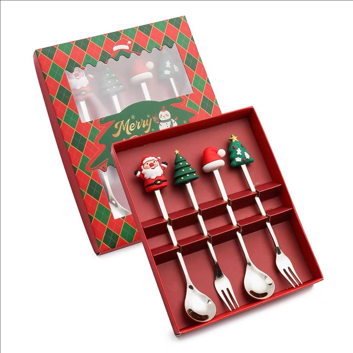 Set muỗng/nĩa quà tặng Xmas