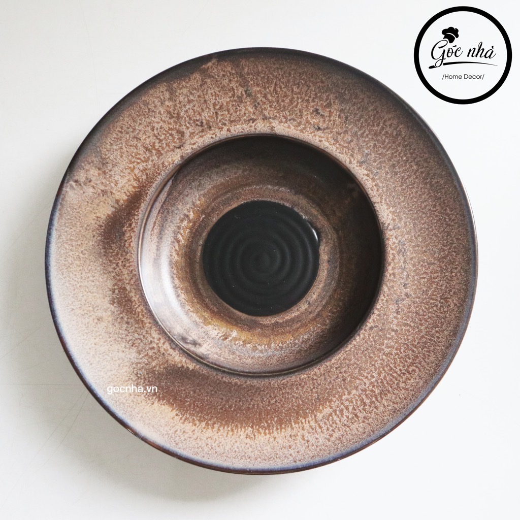 BST Bazan men hỏa biến nâu trầm tích