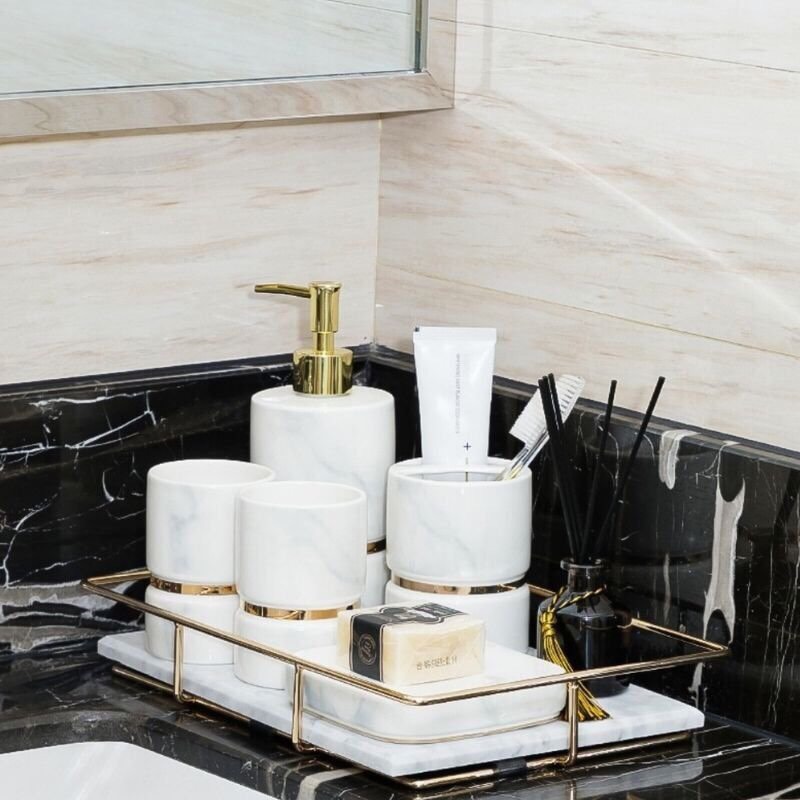 Set Nhà Tắm Vân Mây Cao Cấp