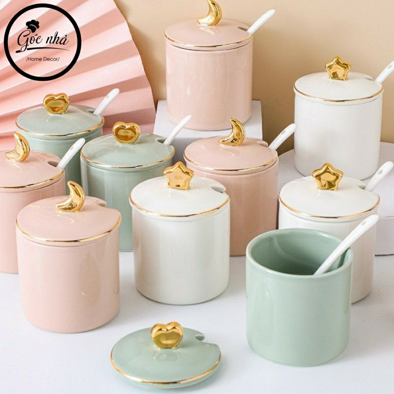 Set gia vị pastel 11/15 chi tiết