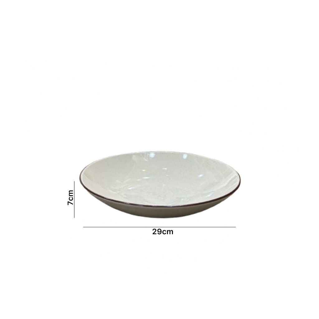 BST chén bát BEIGE nâu men tiêu