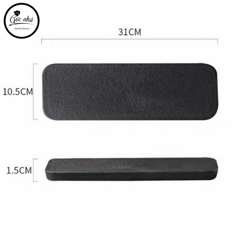 Moonlight - Dĩa sushi vân sần