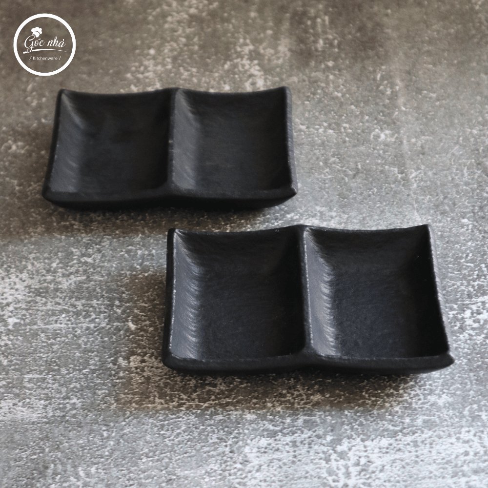 Đĩa Gia Vị Chia Ngăn Mocca