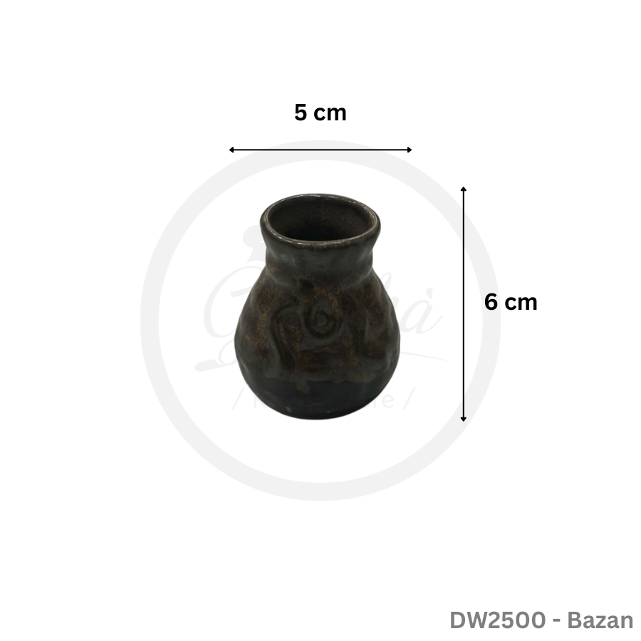 BST Bazan men hỏa biến nâu trầm tích