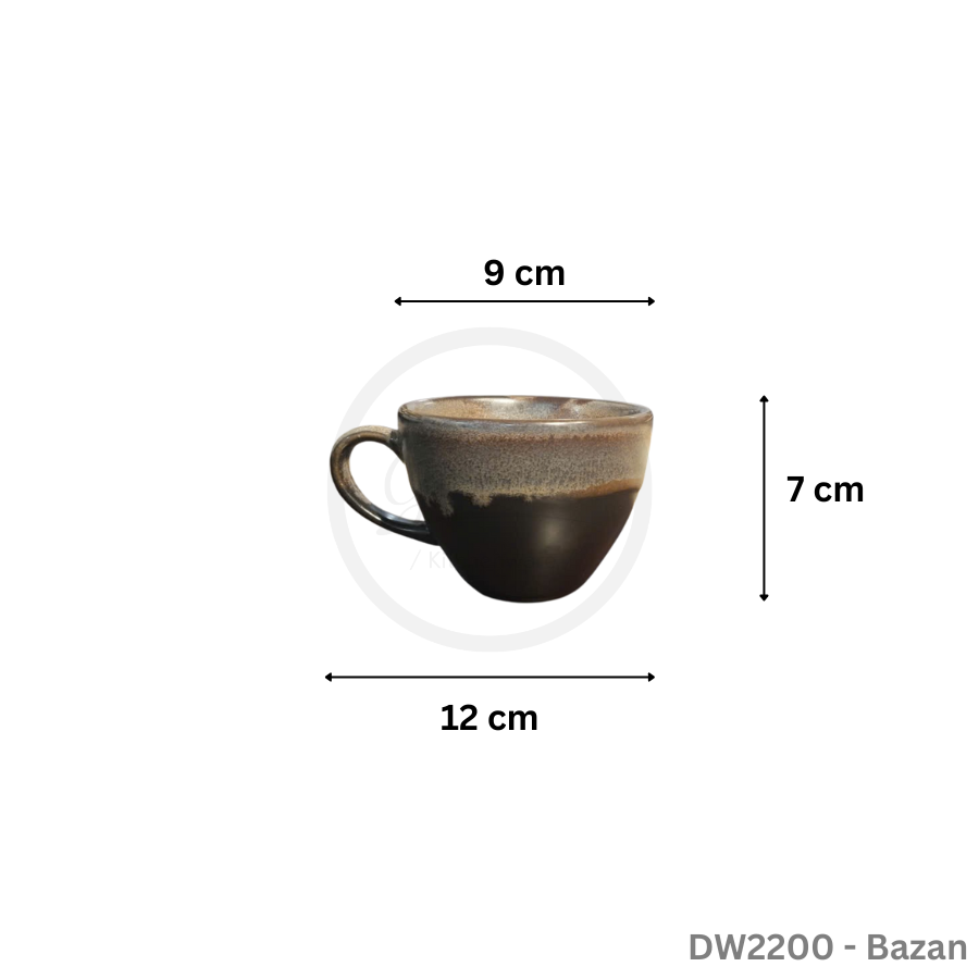 BST Bazan men hỏa biến nâu trầm tích