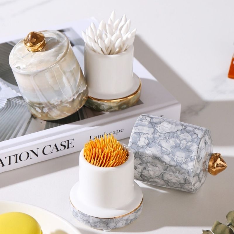 Hũ tăm dáng mới