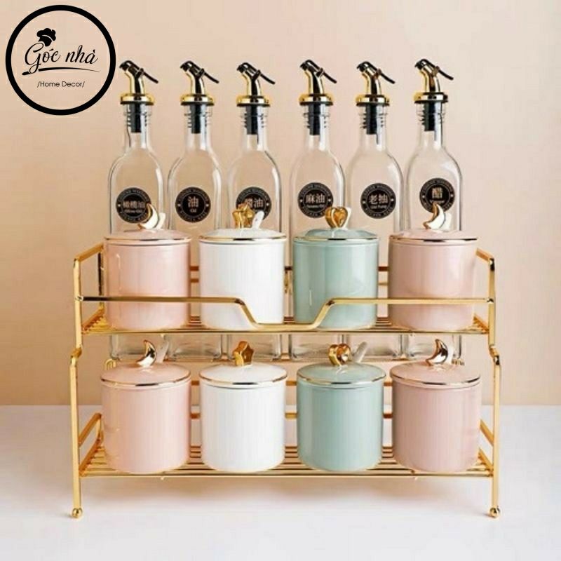Set gia vị pastel 11/15 chi tiết